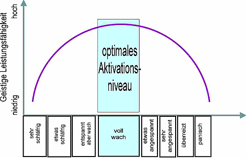 optimales Aktivationsniveau