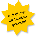 Teilnehmer für Studien gesucht!